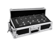 ROADINGER Custodia per mixer Pro MCA-19, nero, 4U