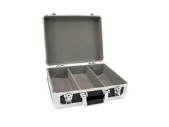 ROADINGER Custodia CD ALU digitale arrotondata nera