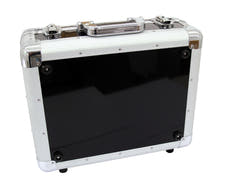 ROADINGER Custodia CD ALU digitale arrotondata nera