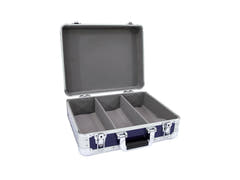 ROADINGER CD Case ALU digitale arrotondata blu