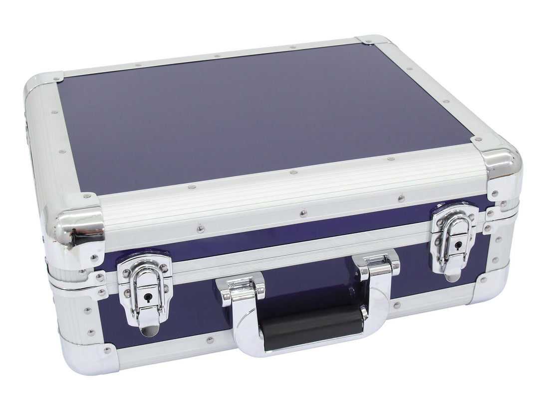 ROADINGER CD Case ALU digitale arrotondata blu