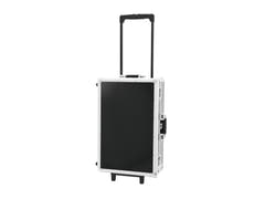 ROADINGER custodia per CD nera per 120 CD con carrello