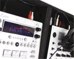 ROADINGER Console Universale DIGI-1 2xCD/1xM-10 sil