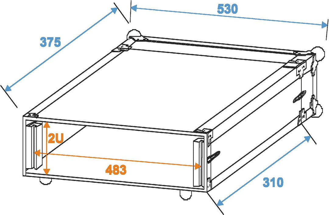 Flightcase per Sistemi di Microfoni Wireless