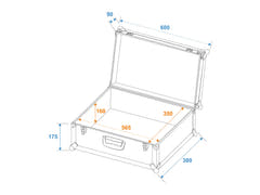 ROADINGER Custodia universale Tour Pro nera