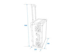 ROADINGER Custodia universale con trolley