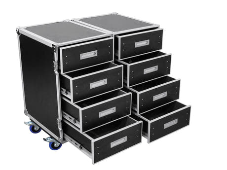 ROADINGER DD-2 Universal Roadie Case Double Drawer
