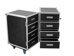 ROADINGER DD-2 Custodia universale Roadie a doppio cassetto