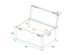 Custodia universale per trasporto ROADINGER 60x40x30cm