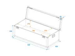 Custodia universale per trasporto ROADINGER 80x40x30cm