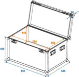 Eurolite Flightcase Pro (W:80 x D:50 x H:50cm)