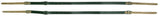 GEWA cinghie per fisarmonica da 20 mm in pelle nera per 40 e 48 bassi, set