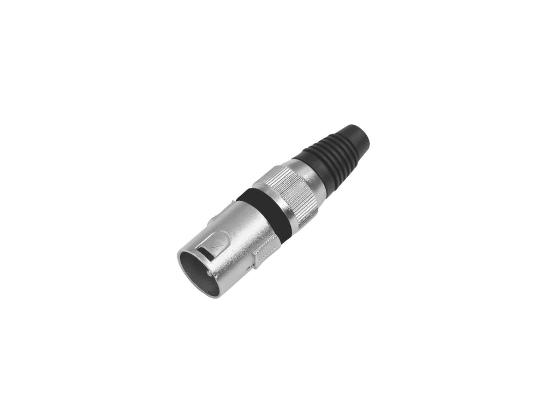 OMNITRONIC Spina XLR a 3 poli bk 10x
