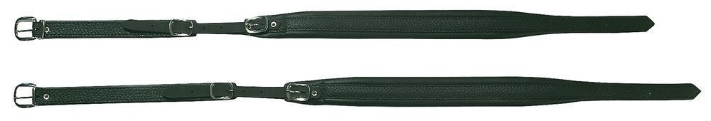 GEWA cinghie per fisarmonica 40 mm, nere con fodera nera, da 72 a 120 Basso