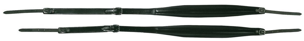GEWA cinghie per fisarmonica XL con imbottitura in pelle per 72-120 bassi, set