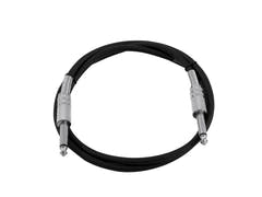 OMNITRONIC Cavo Jack 6.3 mono 1m bk