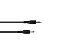 OMNITRONIC cavo Jack 3.5 stereo 3m bk