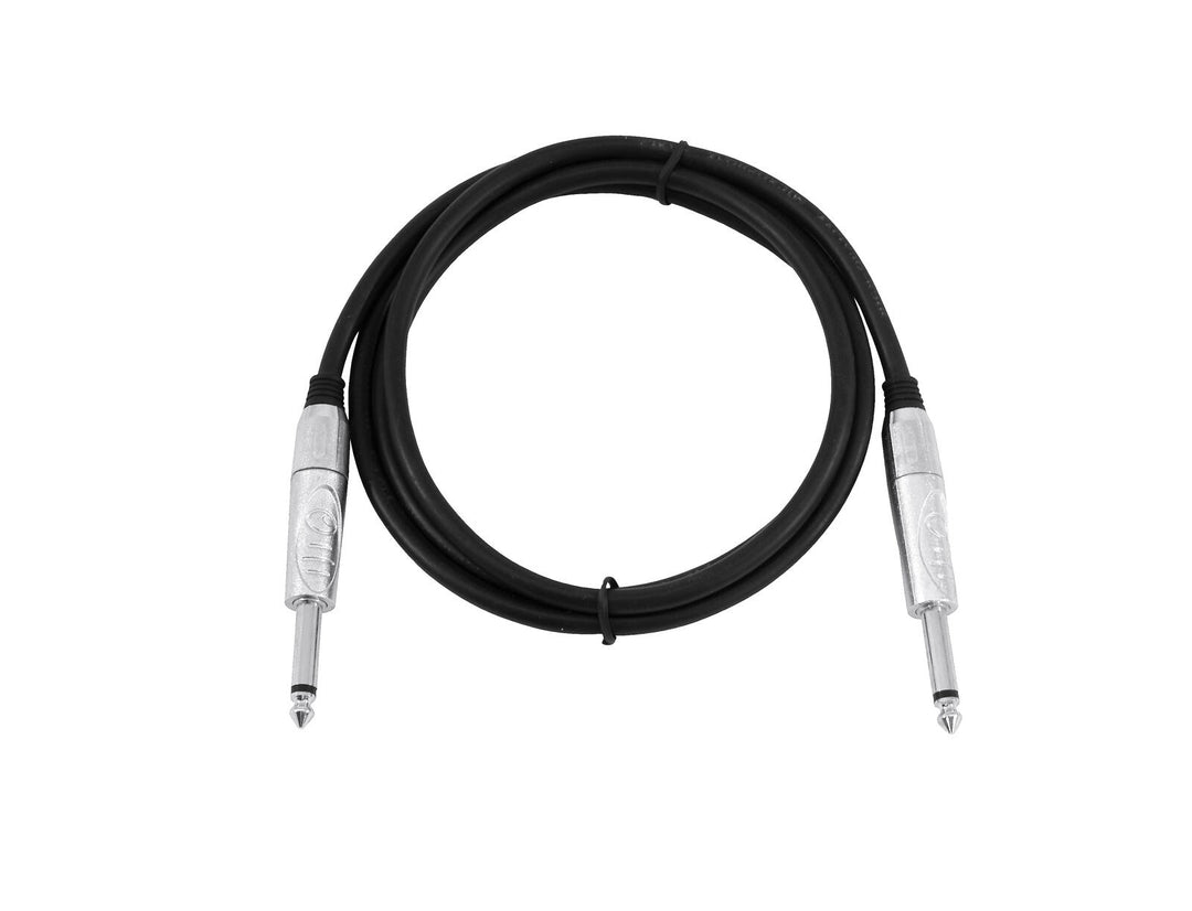 OMNITRONIC Cavo jack 6.3 mono 3m bk ROAD