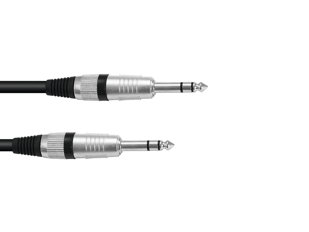 OMNITRONIC Cavo Jack stereo 6.3 3m bk ROAD