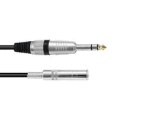 OMNITRONIC prolunga jack stereo 6.3 3m bk
