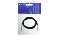OMNITRONIC prolunga jack stereo 6.3 3m bk