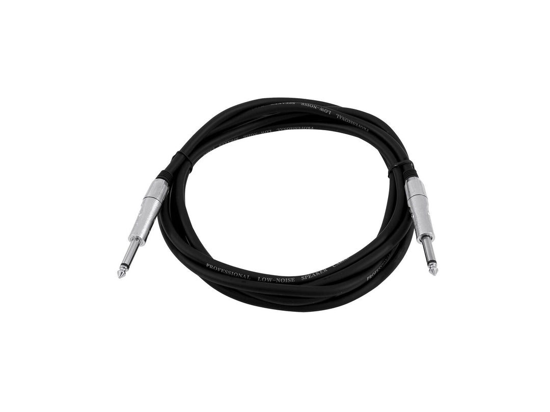 OMNITRONIC Cavo per altoparlante Jack 2x1.5 1.5m nero