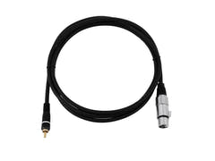 OMNITRONIC Cavo adattatore RCA/XLR(F) 2m bk
