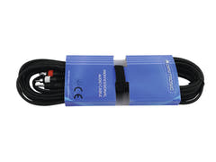 OMNITRONIC Cavo adattatore Jack 3.5/2xRCA 6m bk