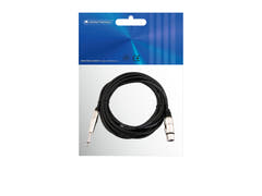 OMNITRONIC Cavo adattatore XLR(F)/Jack mono 2m bk