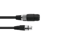 OMNITRONIC Cavo adattatore Speaker(F)/XLR(F) 1m bk