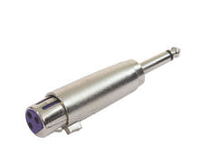 OMNITRONIC Adattatore XLR(F)/Jack(M) mono