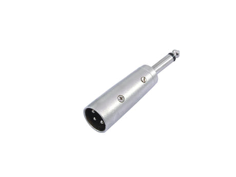 OMNITRONIC Adapter XLR(M)/Jack(M) mono