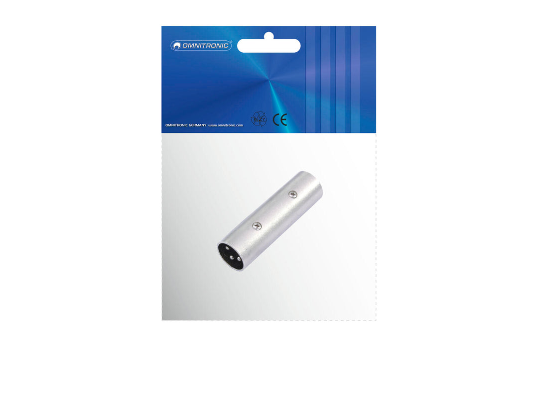 OMNITRONIC Adattatore XLR(M)/XLR(M)