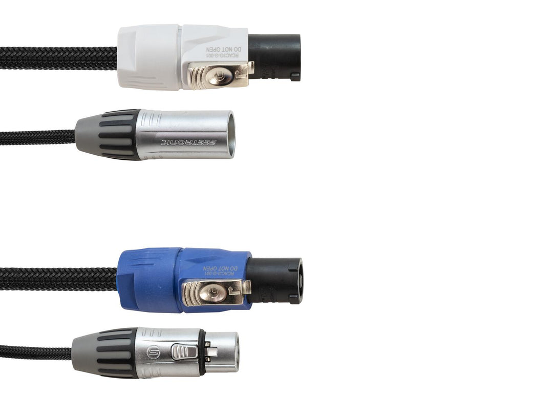 EUROLITE Cavo combinato DMX P-Con/XLR a 3 poli 3m