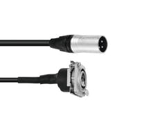 PSSO Cavo patch XLR(M)/XLR(F) S 1m bk