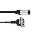 PSSO Patch Cable XLR(M)/XLR(F) S 1m bk