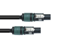 PSSO Cavo per altoparlante Speakon 4x4 5m bk