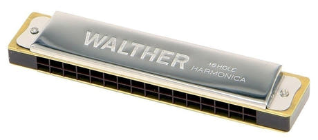 Walther armonica a bocca a tremolo in Do maggiore, 32 note, in scatola di cartone
