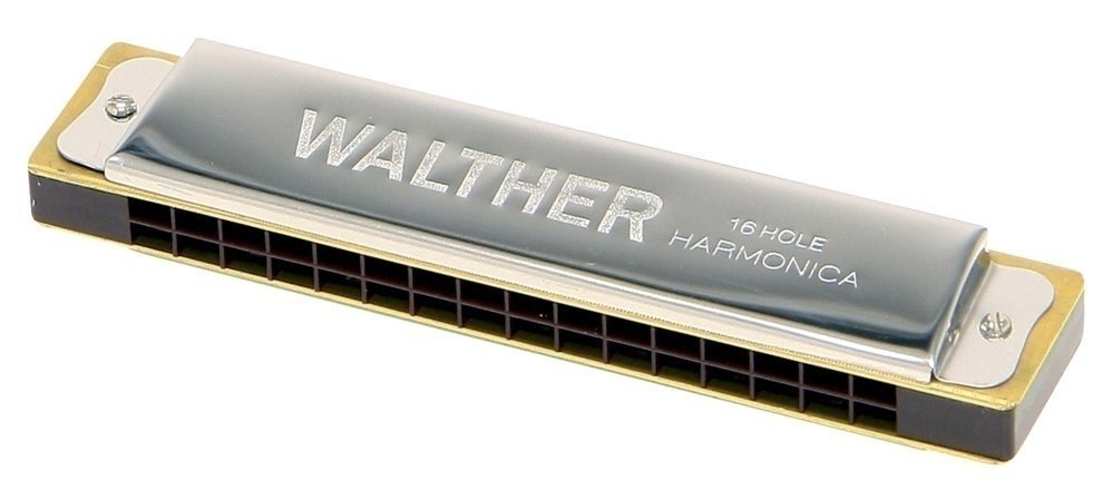 Walther armonica a bocca a tremolo in Do maggiore, 32 note, in scatola di cartone