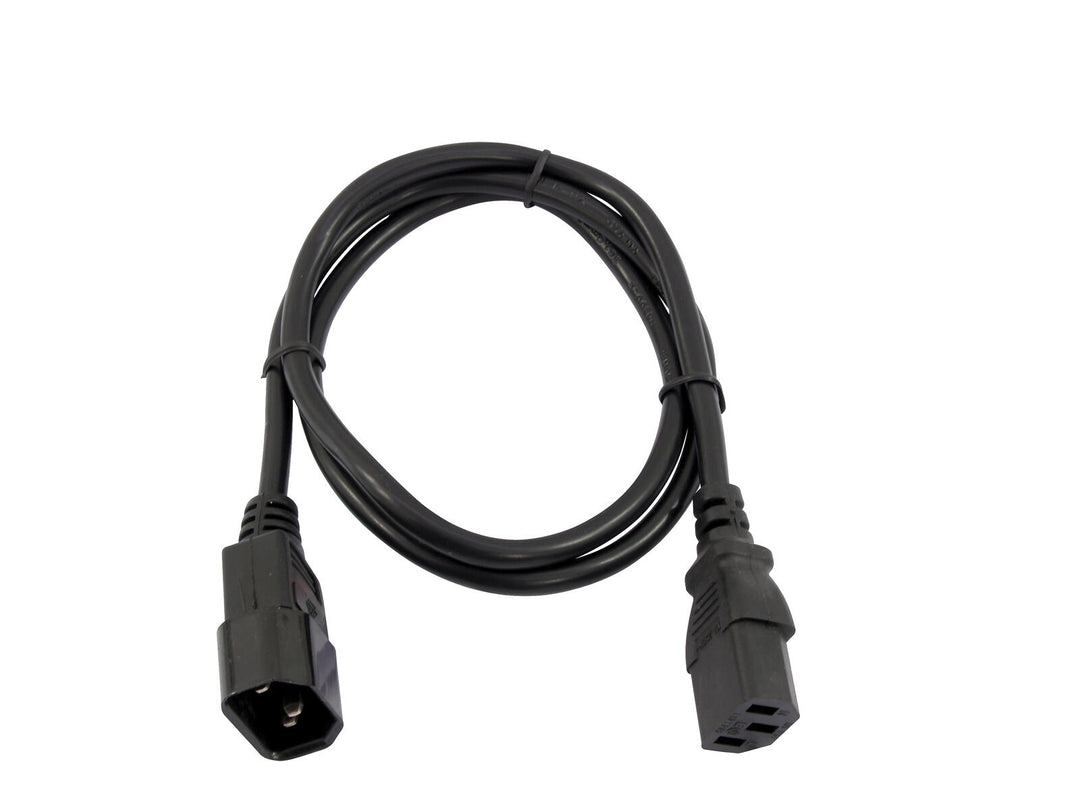 Prolunga IEC OMNITRONIC 3x0.75 1.5m bk