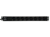 Eurolite R-19-8 1U Rack Power Distributor (Schuko)