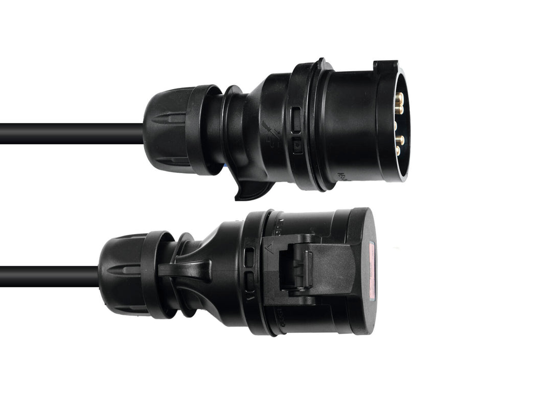 PSSO CEE prolunga 16A 5x2.5 5m Black Edition