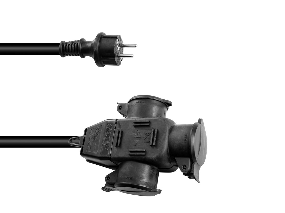 EUROLITE Prolunga 3x2.5 5m a 3 vie
