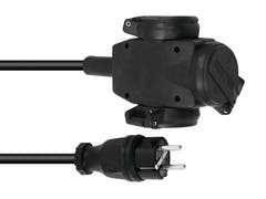 PSSO Extension 3x2.5 10m a 3 prese bk