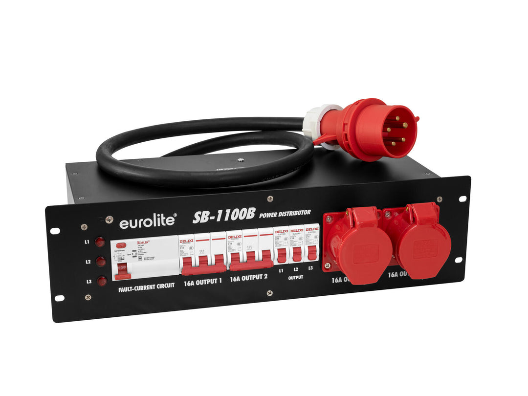 EUROLITE SB-1100B Distributore di alimentazione