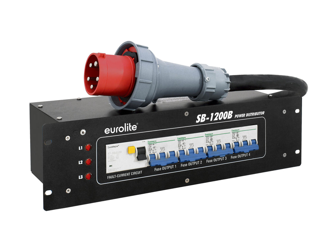 EUROLITE SB-1200B Distributore di alimentazione