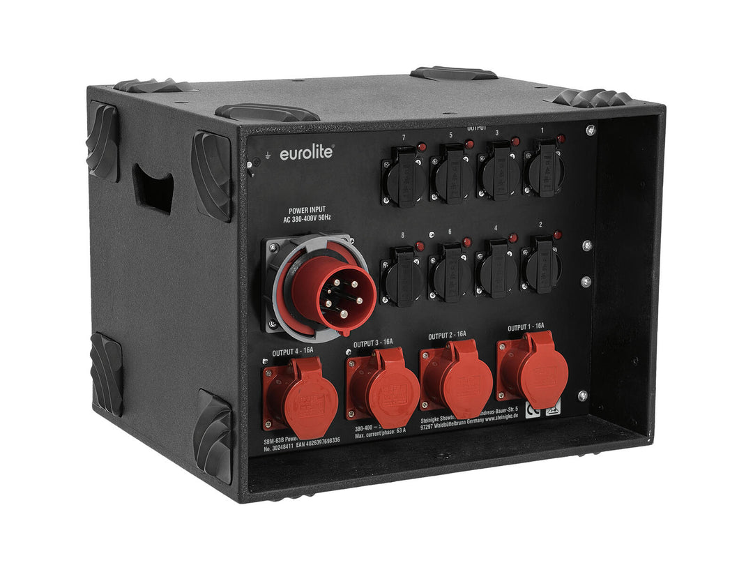 EUROLITE SBM-63B Distributore di alimentazione