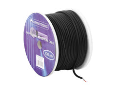 OMNITRONIC cavo per microfono 2x0.22 100m bk
