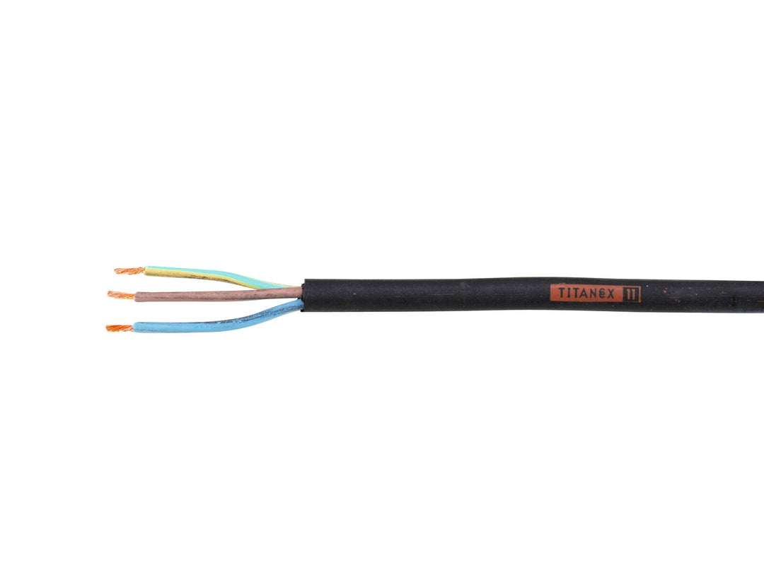 TITANEX Cavo di alimentazione 3x2.5 100m H07RN-F