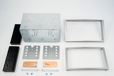 3048442141 Cornice 2-DIN per Opel